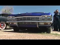 Lowrider community gathers in Espanola expressing their sentiment for classic cars