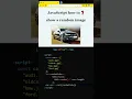 How to show a random image on a web page using JavaScript