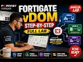 41 - FortiGate vDOM Configuration Step-by-Step Complete Lab Tutorial