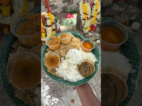 కృష్ణాష్టమి రోజున మా అన్నదానం 😋