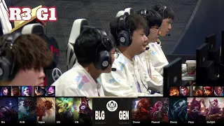 BLG vs GEN - Game 1 | Round 3 LoL MSI 2023 Main Stage | Bilibili Gaming vs Gen.G G1 full game