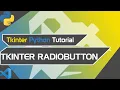 python tkinter tutorial membuat radiobutton