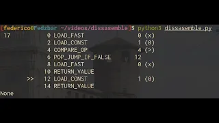 Improving your Python by understanding Python bytecode