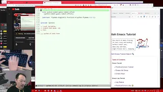 Xah Talk Show 2023-01-22 Emacs Lisp Write Python Mode from Scratch Part 3