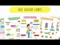 Easy Anchor Charts Convenient Flexible Eye-Catching