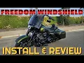 Best Windshield Freedom Shields Install Review