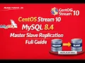 CentOS Stream 10 MySQL 8 4 Master Slave Replication Full Guide