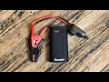 Duralast car battery jump starter unboxing and review