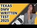 Texas DMV Written Test 2025 60 Questions with Explained Answers