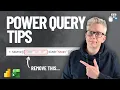 Power Query Tips Remove These Things