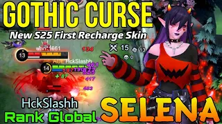 Gothic Curse Selena New ELITE Skin Gameplay - Top Global Selena by HckSlashh