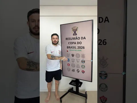 Resumão das Quartas da Copa do Brasil: jogos de ida ⚽🏆 #FutebolYoutube
