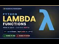 Lambda Function in Python What It Is When to Use It When to Avoid It
