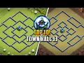 TOP 10 Town Hall 13 TH13 Base Layout Copy Link 2024 Clash of Clans