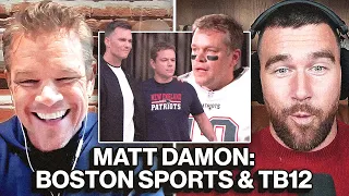 Matt Damon Shares his Favorite Boston Sports Moments Meeting Tom Brady