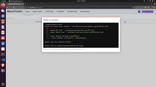 Module not found Can t resolve Market json Solution