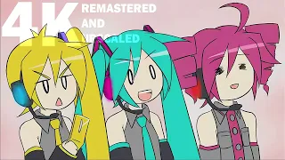 Hatsune Miku Triple Baka 4K UPSCALE 