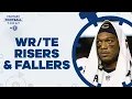 2024 Fantasy Football WR and TE Rankings Post-Draft Risers Fallers Revealed FFT in 5