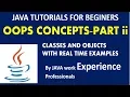 JAVA OOPS Concepts Classes and Objects in Java with real time Examples