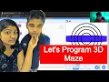 How to Make 3D Maze In Scratch Scratch Tutorial Simple Maze generation tutorial Create Code