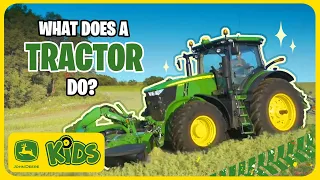 What Does a John Deere Tractor Do John Deere Kids