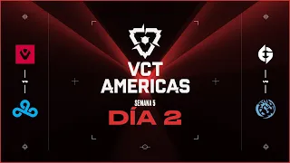 #VCTAmericas | SEN vs C9 // EG vs LEV | Semana 5 Día 2 | Esports | VALORANT