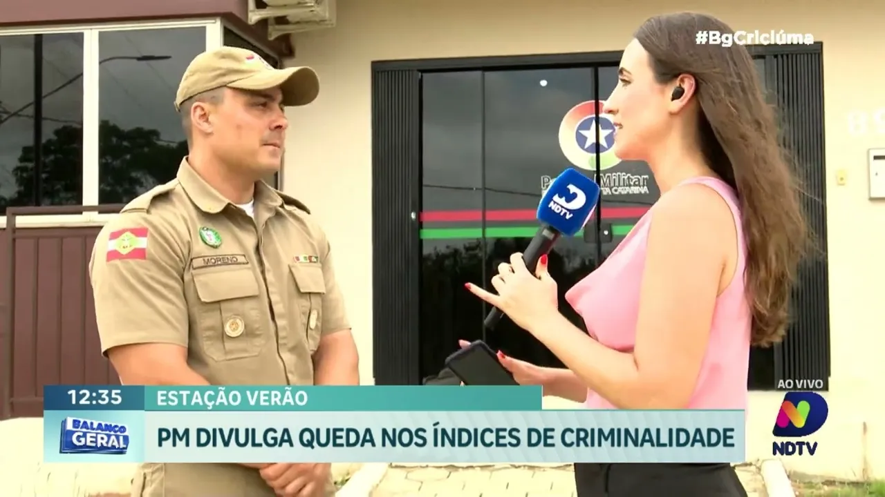 Estação Segura: PMSC aponta queda de 25% nos furtos na temporada de verão