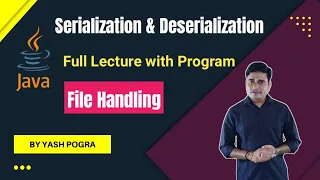 Serialization and Deserialization in java serialversionuid java objectoutputstream in java