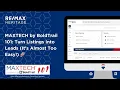MAXTECH by BoldTrail 101 Turn Listings into Leads It s Almost Too Easy