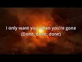 David Guetta | Teddy Swims and Toni and I - Gone Gone Gone (Lyrics) - 1 Hour Loop