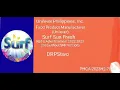 Surf Sun Fresh Radio Ad 2023-2024 29s Without SRP Version