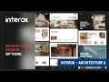 Interox - Architecture Interior Design WordPress Theme Template Walkthrough