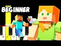 7 Famous Minecraft Tunes - Slow and Easy Piano Tutorial