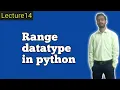 Range Datatype In Python Hindi