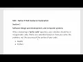 N5 Computing Science SQA Guidance Design vs Write
