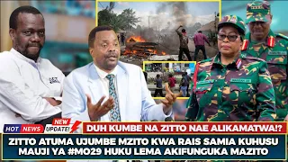 KUMEKUCHA ZITTO SENDS A HEAVY MESSAGE TO SAMIA ABOUT THE MO29 MURDER GODBLESS LEMA OPENS UP H 