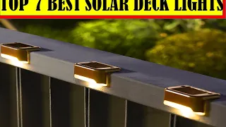 Top 7 Best Solar Deck Lights of 2025 The Best Solar Deck Lights in 2025 - Reviews