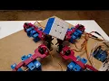 Quad Arm Rubik Cube Solver using OpenCV and Kociemba s algorithm