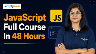 JavaScript Full Course 2026 In 48 Hours JavaScript Tutorial For Beginners Simplilearn