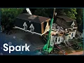 Antique Family Home Moved Through A Storm Huge Moves Spark