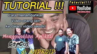 Download TUTORIAL!!! Cara gabung video orang lain ke dalam video sendiri #editor #komedi #rudidaeng #maros MP3