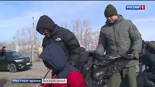 Виталий Хоценко и Сергей Шелест — как омские випы провели общегородской субботник