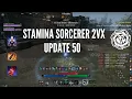 Stamina Sorcerer 2vX - ESO PvP Update 50 Ft iFroztbite