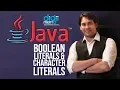 Java 06 Boolean Literals Character Literals