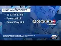 100K Powerball ticket unclaimed in New Hampshire for nearly one year
