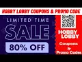 Hobby Lobby Coupon Hobby Lobby Coupon Code Hobby Lobby Promo Code Hobby Lobby Coupons
