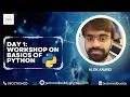 Day 1 Python for Biologist Biopython Python for Life Science
