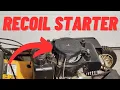 Cub Cadet mower recoil starter replacement