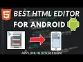 BEST HTML EDITOR IN MOBILE ANDROID ANWRITER BEST HTML COMPILER EXECUTER