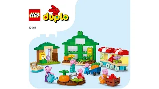 LEGO 10461 Instructions | Duplo | Grandpa Pig's Garden and Greenhouse | Peppa Pig